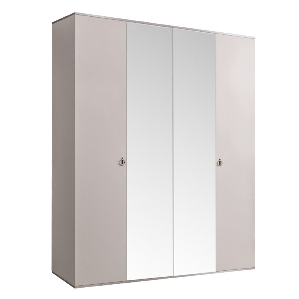 Шкаф четырёхдверный с зеркалами Римини