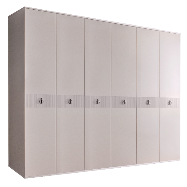Шкаф шестидверный Римини Соло