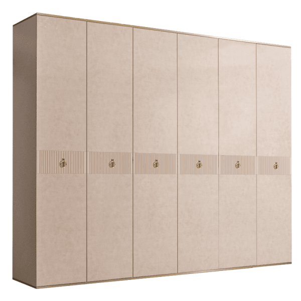 Шкаф шестидверный Римини Соло