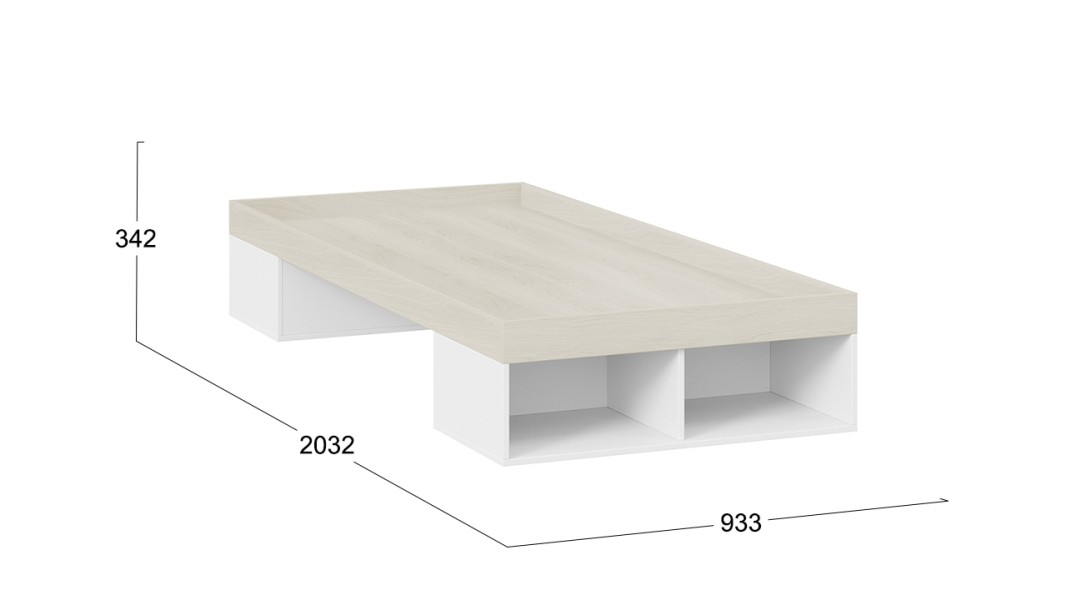 Кровать Сканди