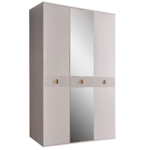 Шкаф трёхдверный с зеркалом Римини Соло