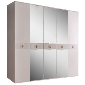 Шкаф пятидверный с зеркалами Римини Соло