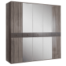 Шкаф пятидверный с зеркалами Римини Соло
