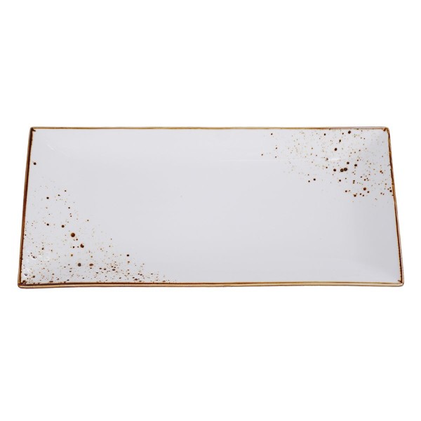 Блюдо прямоугольное 28*17 см, фарфор, серия "Элеганс" "The Sun" P.L.