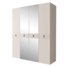 Шкаф четырёхдверный с зеркалами Bogemia-Farfalle