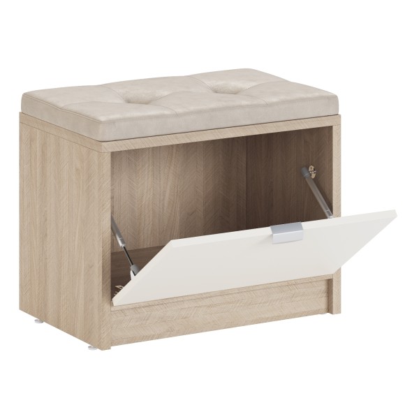 Тумба для обуви (мод.7) с мягким элементом Эльтон