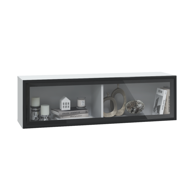 Шкаф горизонтальный с 1 стекл. дв. (1200) Шарлиз