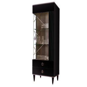 Шкаф-витрина 1-створчатая правая Римини Соло