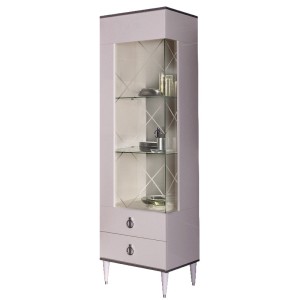 Шкаф-витрина 1-створчатая левая Римини