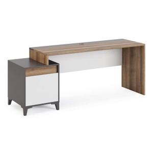 Стол письменный с тумбой (мод 3.1+4) Гринвич