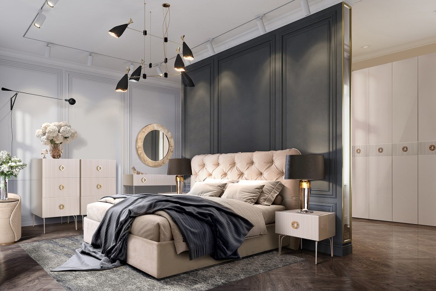 Кровать с подъёмным механизмом 1400 Bogemia