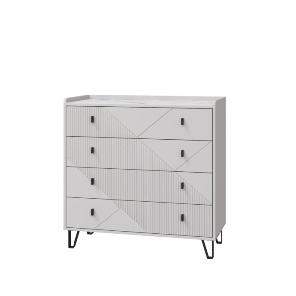 Комод 4 ящика Кашемир