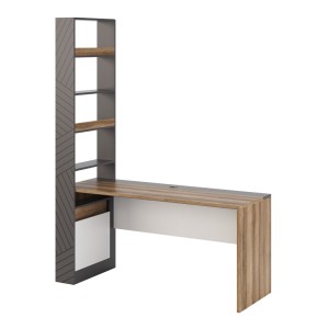 Стол письменный со стеллажом (мод 3+10) Гринвич