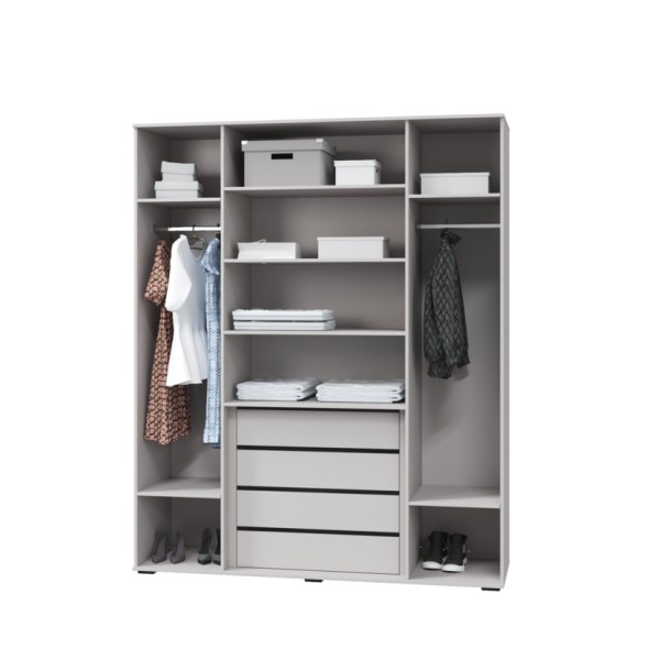 Шкаф 4-х дверный Кашемир