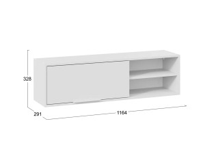 Полка настенная Марли
