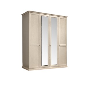Шкаф четырёхдверный с зеркалами Венеция