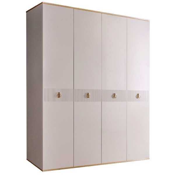 Шкаф четырёхдверный Римини Соло