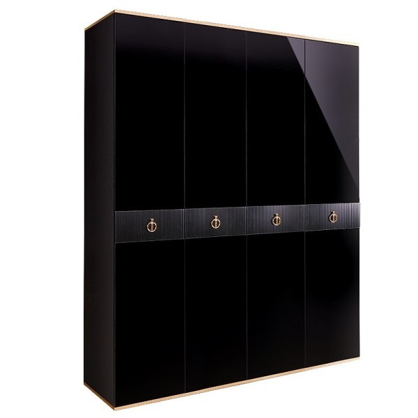 Шкаф четырёхдверный Римини Соло