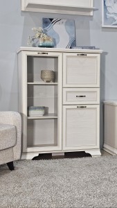 Шкаф-витрина низкий №3 Сиена